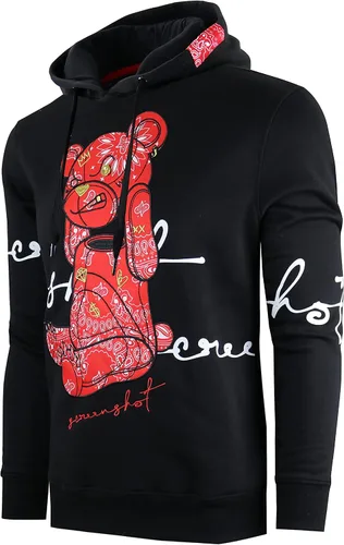 Vista 89 de SCREENSHOT Sudadera urbana de forro polar para hombre, diseño de dibujos animados de animación, parche bordado de gel