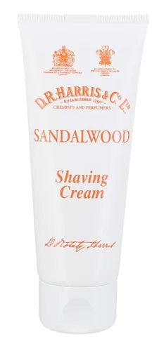 Vista 7 de D.R. Harris & Co. Tubo de crema de afeitar de almendras 2.65 oz