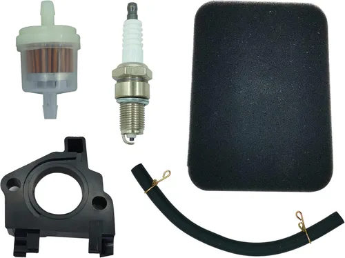 Vista 4 de Carburador apto para Powerhorse DF7000 DFD7000 7000ES 9000ES 420CC DJ190N Generador Enngine con kit de filtro de aire