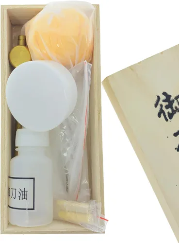 Vista 2 de PS Kit de limpieza de mantenimiento de espada katana samurái japonesa