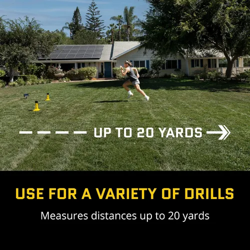 Vista 4 de SKLZ Speed Gates for Sports and Athletic Speed Training, Yellow
