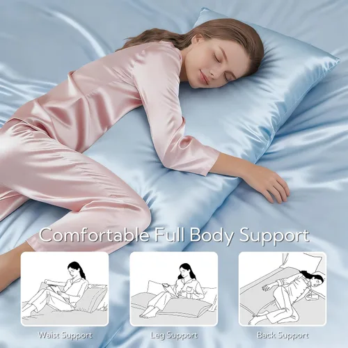 Vista 69 de MR&HM - Funda de almohada de satén