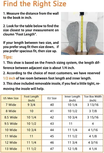 Vista 6 de WHITIN Zapatos descalzos anchos para hombre Tenis minimalistas de lona Suela cero caída