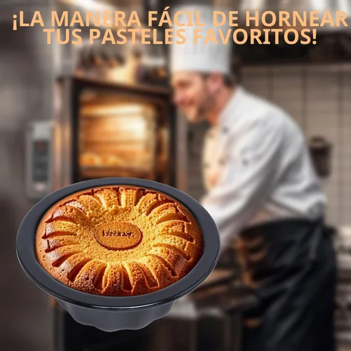 Vista 4 de Findful Paquete de 25 mini moldes para hornear – Moldes de silicona de 4 pulgadas para moldes de flan – Molde reutilizable para pasteles