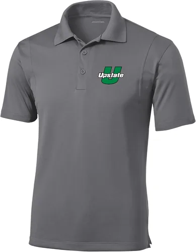 Vista 122 de Polo atlético de micro piqué NCAA para hombre Prime con cuello propio