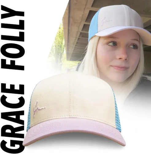 Vista 6 de Grace Folly - Gorras de camionero de playa para mujer - Gorra de béisbol ajustable para el verano