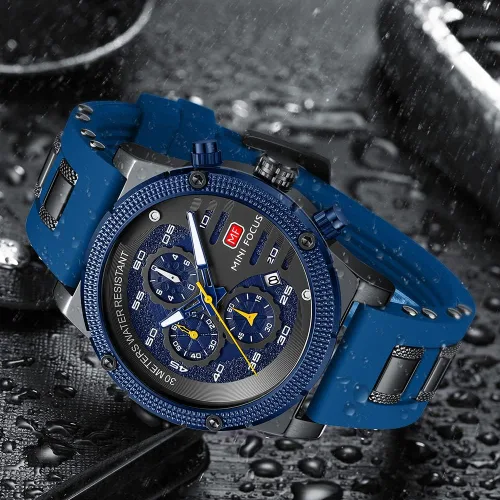 Vista 3 de AIMES Mens Watches for Men Casual Chronograph Waterproof Sport Military Watch Analog Quartz Movement Stylish Luxury Dress Wrist Watch Elegant Gift