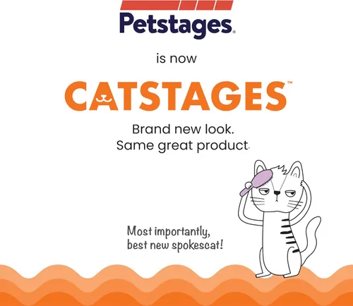 Vista 7 de Catstages - Dinamita Green Magic, palo de hierba gatera para gato Interactive & Solo Play, Bat & Chase, Encourages Physical Exercise &