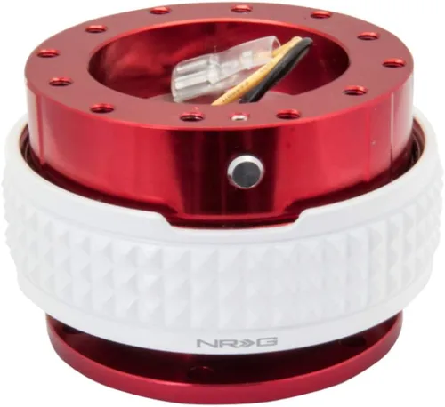 Vista 25 de NRG Innovations SRK-210BK/BK Kit de liberación rápida (cuerpo negro / anillo pirámide negro)