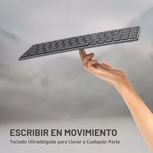 Vista 3 de BAROCCOMiSTEL AIRONE Teclado mecánico, diseño del 65%, interruptor Cherry MX ULP, retroiluminación RGB, cable USB-C, Windows/MacOS/iOS, soporte