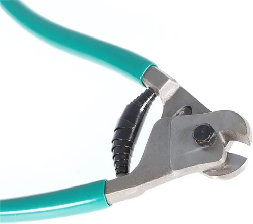 Vista 4 de Herramienta hidráulica de mano de 10 toneladas con 9 pares de troqueles y cortador de cables para accesorios de barandilla de cable de acero