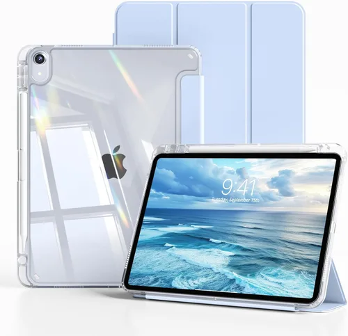 Vista 18 de kenke Funda para iPad (A16) de 11ª generación de 11 pulgadas 2025, iPad de 10.9 pulgadas 2022 con soporte para lápices, funda de marco de TPU suave