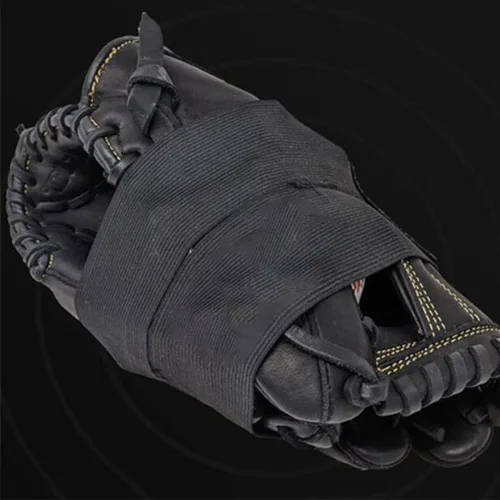 Vista 8 de Garneck 4 piezas de correa para guantes de béisbol, accesorios deportivos, guantes de sóftbol, guantes de béisbol, banda envolvente, guante