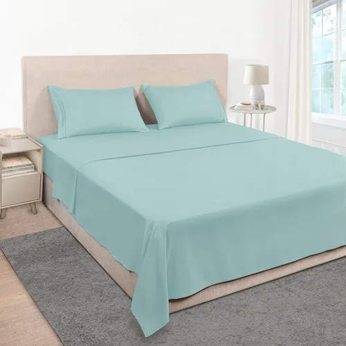 Vista 30 de Mejoroom Juego de sábanas tamaño individual – Sábanas individuales de Hotel Collection – Sábanas y fundas de almohada con sábana bajera de bolsillo