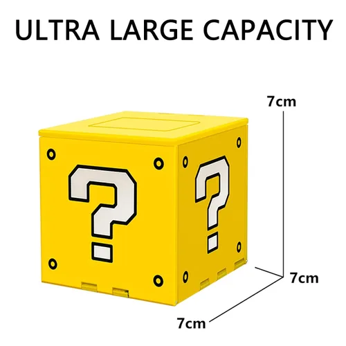 Vista 2 de doepeBAE Game Card Case Compatible with Nintendo Switch,Extra Large Capacity Switch Game Case,Upgraded 41 Slots Switch Game Card Storage Box,Press
