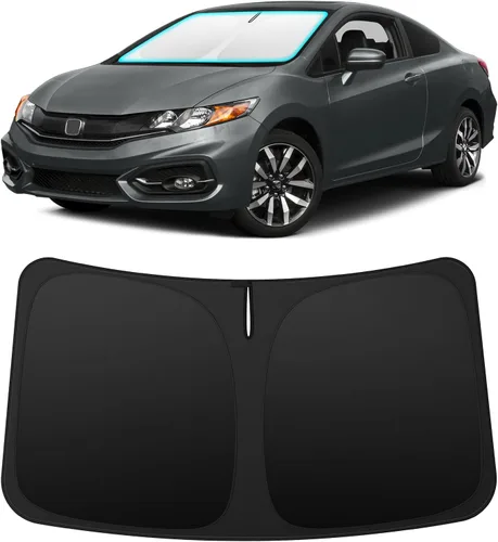Vista 218 de INSAUTO Accesorios para parasol de parabrisas de ajuste personalizado para Acura RDX 2019-2026, parasol plegable para ventana delantera, reflector