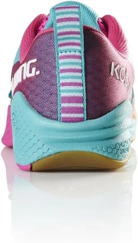 Vista 4 de Salming Kobra Indoor Handball Shoes TurquoisePink