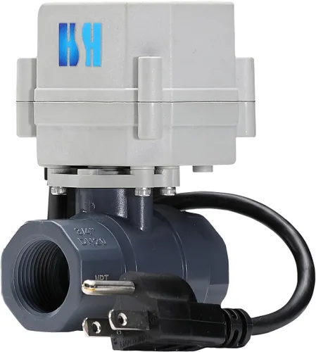 Vista 14 de 1/2" 3/4" 1" 110-230VAC Válvula de Bola Eléctrica Motorizada Normalmente Cerrada/Abierta CF8/Acero Inoxidable 304 Con Enchufe de EE. UU.