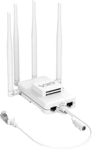 Vista 11 de VONETS Doble banda 2.4GHz/5GHz WiFi puente/enrutador/repetidor inalámbrico WiFi Ethernet convertido/cubierta de señal de punto de acceso, AC1200