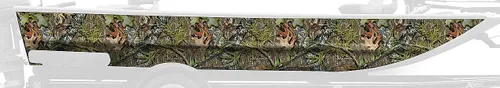 Vista 28 de Mossy Oak Graphics Kit de envoltura de camuflaje Blaze para barco - Vinilo de fácil instalación con acabado mate - Kit de 18" x 12