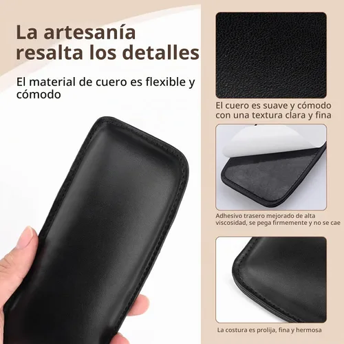Vista 4 de 2 almohadillas de cojín de rodilla para consola central de automóvil, cojines de ajuste de pierna de rodilla, 7.0 x 3.1 pulgadas, impermeables