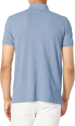 Vista 2 de Tommy Hilfiger Polo de piqué de algodón de manga corta para hombre en ajuste regular