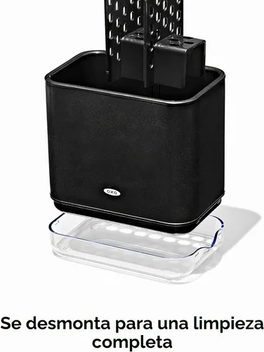Vista 5 de OXO Good Grips - Bandeja para fregadero, color negro mate