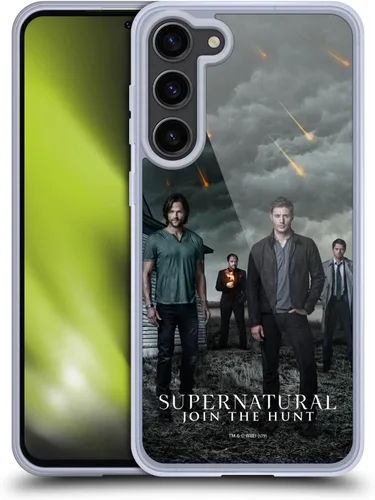 Vista 86 de Head Case Designs Supernatural Sam, Dean & Castiel Key Art - Funda de gel con licencia oficial [protección de grado militar] compatible con Google