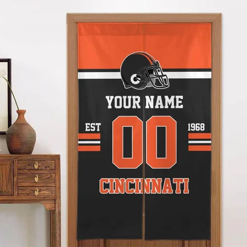 Vista 28 de Cortinas de puerta de Nueva Orleans, panel de cortina personalizado para puerta con número de nombre, cortina japonesa personalizada para New Orleans