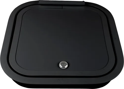 Vista 8 de Puerta de equipaje RV de 12 pulgadas de ancho x 12 pulgadas de alto con esquinas redondeadas y cerradura para vehículos recreativos, puertas