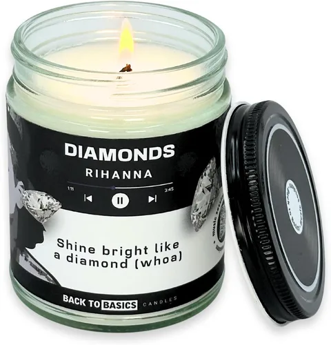 Vista 8 de Velas Back to Basics Todo lo que quiero para Navidad - Vela perfumada de 9oz de cera de soya con aroma a árbol de Navidad para decoración