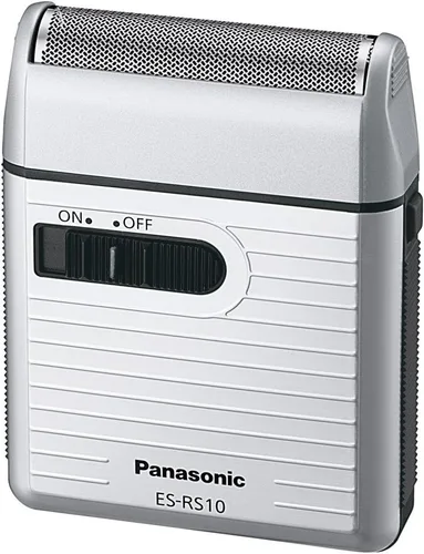 Vista 2 de Panasonic Rasuradora para hombre, para viajes, ES-RS10-R, roja DC3V (2 pilas AA alcalinas) (modelo japonés)