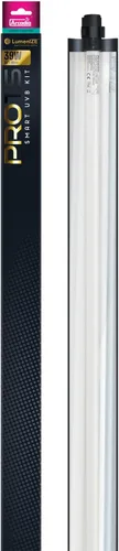 Vista 2 de Arcadia LumenIZE ProT5 - Kit de lámpara de reptil de 36 pulgadas de largo, 39 vatios, 12% UVB Desert - Luz UVB inteligente para reptiles, tortugas