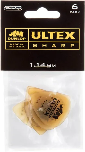 Vista 7 de Jim Dunlop 433P73 Dun Ultex púa, paquete de 6