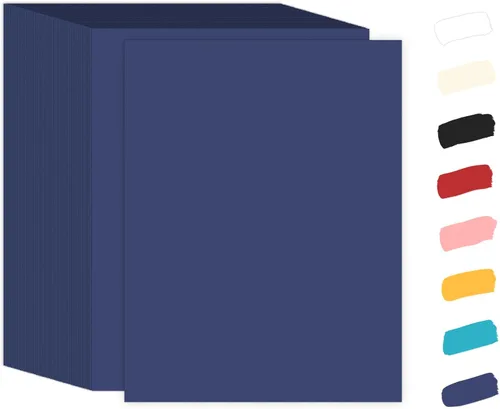 Vista 10 de Goefun 100 Sheets Yellow Cardstock 8.5 x 11 65lb Paper Amarillo