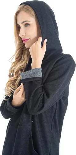 Vista 58 de Bearsland - Sudadera de lactancia y maternidad para mujer, con bolsillos y capucha