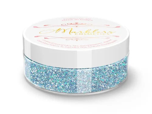 Vista 29 de MARBLERS Polvo de mica natural grueso [perla azul acero] 0.11 onzas (0.11 oz) altamente pigmentado no tóxico, vegano, libre de crueldad animal