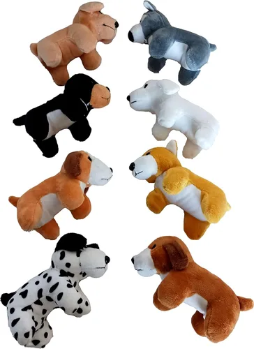 Vista 3 de Perros de peluche, 8 razas diferentes, súper suaves