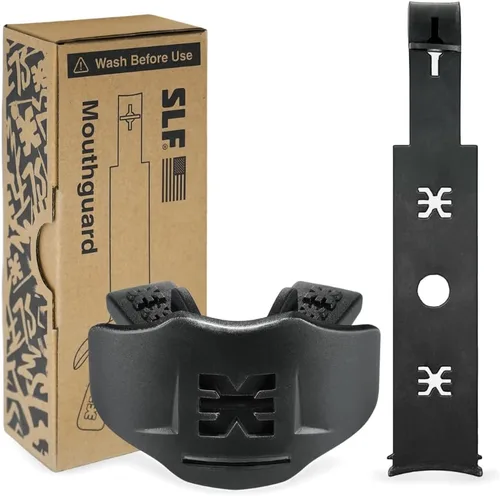 Vista 8 de SLEEFS Protector bucal de fútbol suave 2.0 – Protector bucal juvenil con correa (extraíble) – Protector de labios y dientes – Sin hervir