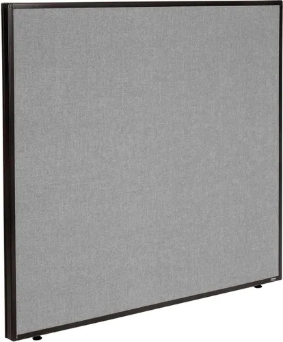 Vista 2 de Global Industrial 48-1/4"W x 42"H Panel de división de oficina, gris