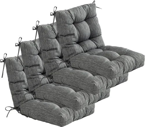 Vista 30 de QILLOWAY - Cojín o respaldo para asiento de exterior, cojín de repuesto, primavera/verano, Moderno, Beige