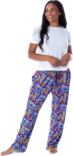 Vista 5 de Marvel Mens' I Am Groot Allover Cartoon Character Loungewear Pajama Pants