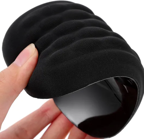 Vista 4 de Alipis Memory Foam Wrist Rest for Keyboard and Mouse Pad Ergonomic Wrist Support Cushion for Office and Gaming Black Single-Hand for Computer