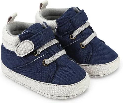 Vista 7 de SOFMUO Zapatos deportivos para bebés, niños y niñas, de piel sintética, antideslizantes, suela de goma suave, botines de vestir para niños pequeños