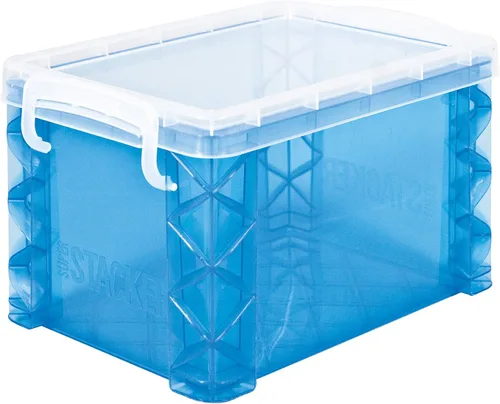 Vista 2 de Super Stacker Caja de tarjetas de índice, caja de archivo de tarjetas de índice de 4 x 6 pulgadas, soporte para notas, soporte para tarjetas
