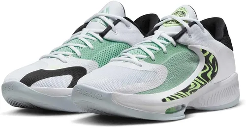 Vista 6 de Nike Zoom Freak 4 DJ6149 100 Greek Coastline para hombre, talla 11.5, BlancoNegro Barely Volt