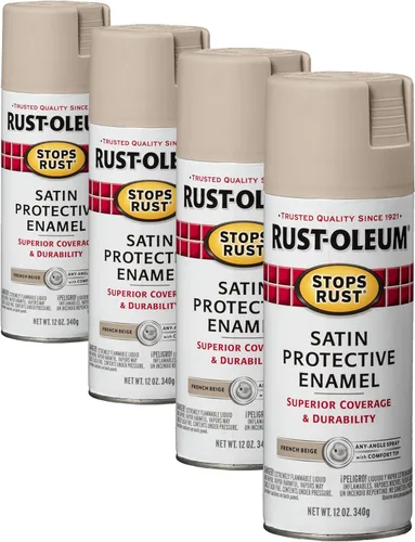 Vista 124 de Rust-Oleum 7776830 - Pintura en aerosol para prevención del óxido, 12 onzas, negro plano