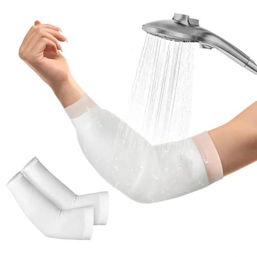Vista 7 de ZhiGu PICC Line - Funda de ducha para la parte superior del brazo M ize, protector de ducha hermético para línea PICC, quimioterapia, infusión