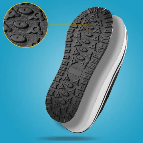 Vista 4 de DADAWEN - Tenis para caminar con plataforma para mujer, transpirables, ligeros, cómodos, informales, tallas 5 a 12 de EE. UU