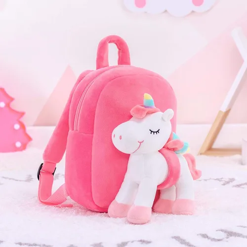 Vista 3 de Lazada - Mochila para niñas pequeñas, bolsa esponjosa para niñas